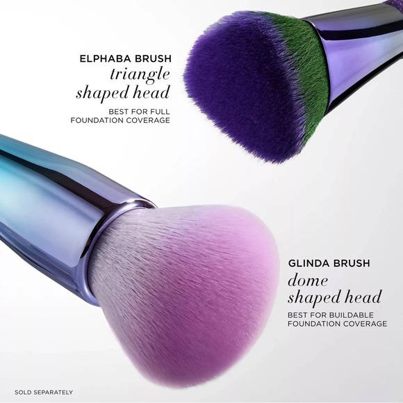 IT Brushes for ULTA Wicked Elphaba Purple & Green Powder Brush NIB - Picture 6 of 13